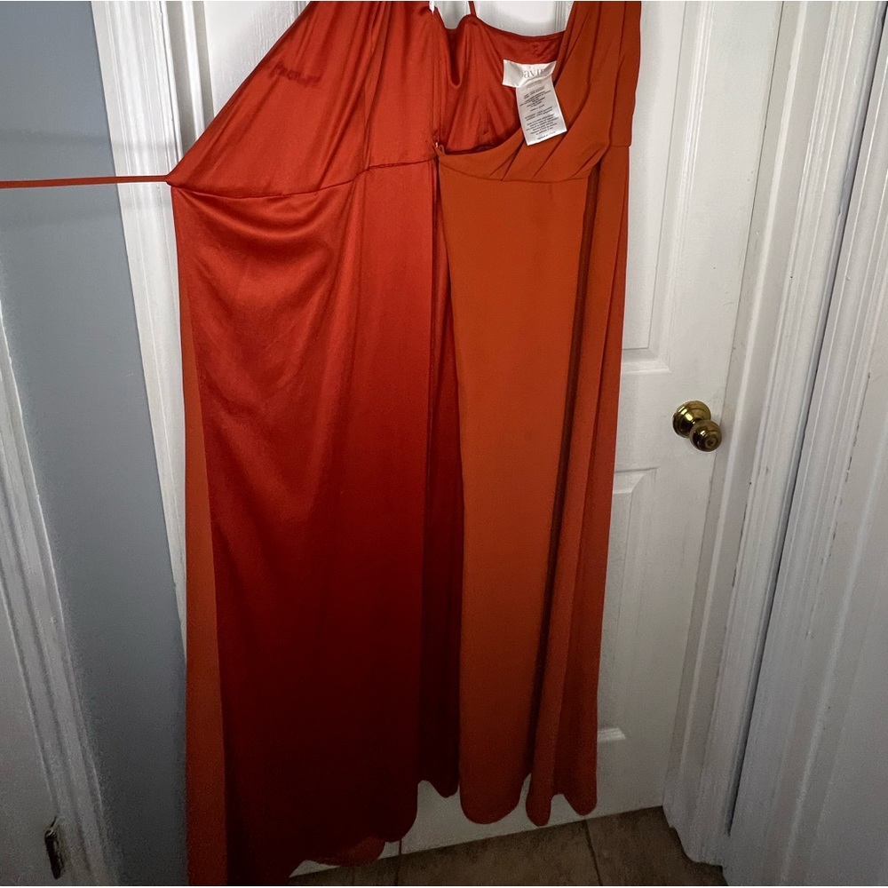 David’s Bridal Georgette Wrap Dress Size 2 - Picture 9 of 12